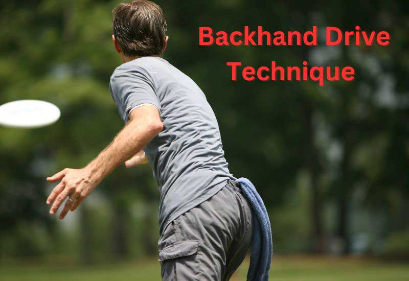 how to throw a backhand drive